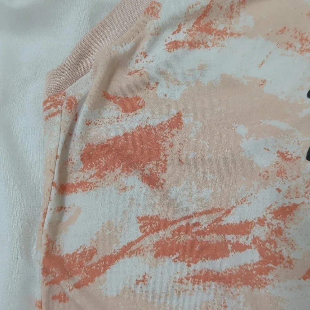Nike Dri-Fit Muscle Shirt, Color Orange Camouflage Size XS - Picture 4 of 10